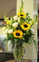 yellow administrative professional day arrangement